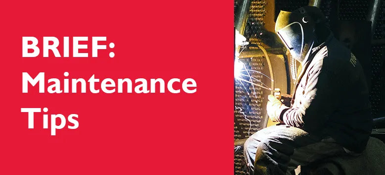 Banner for brief on maintenance tips.