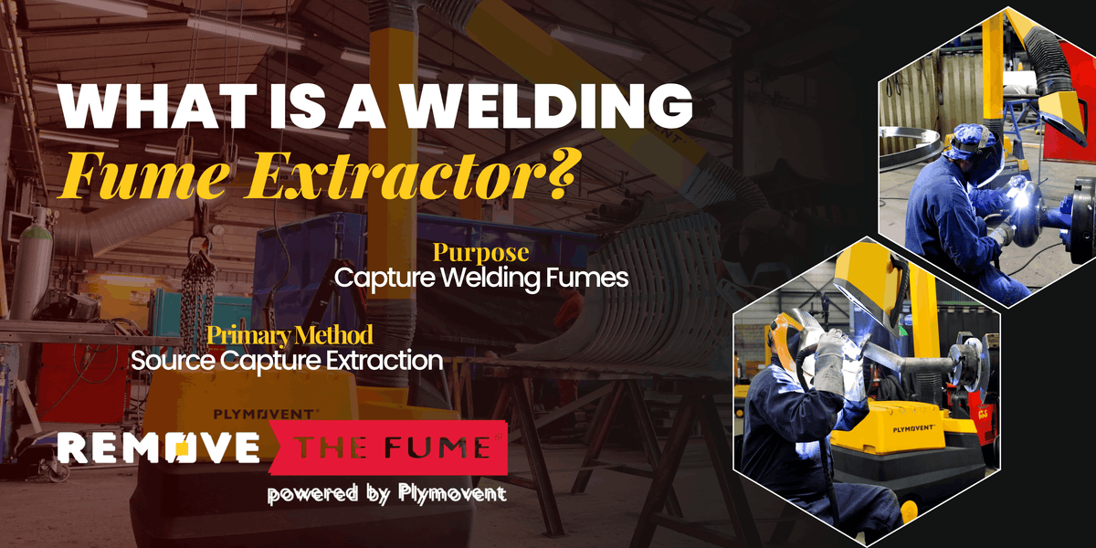 What is a welding fume extractor?