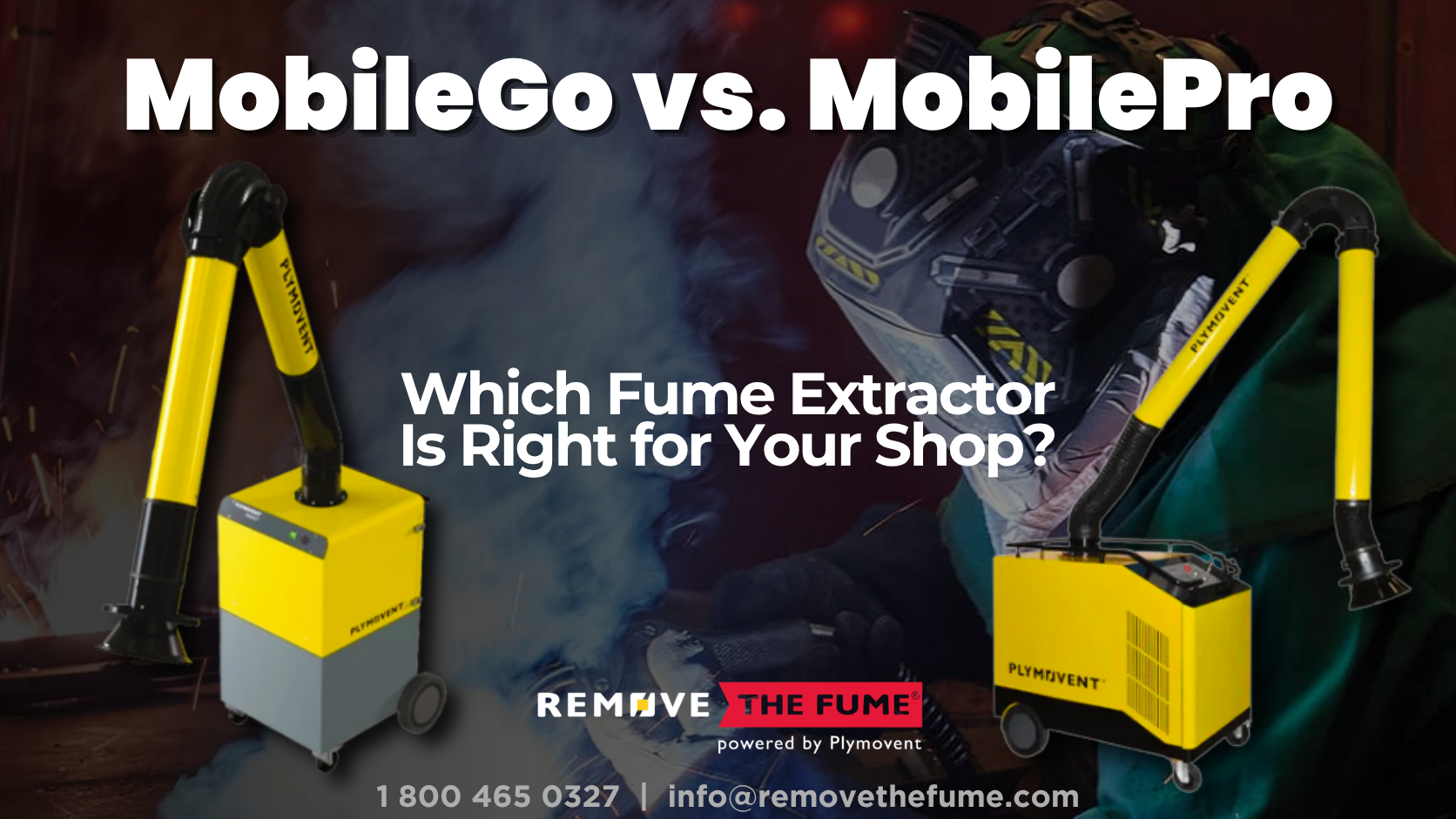 MobileGo vs. MobilePro: Which Fume Extractor Is Right for Your Shop?
