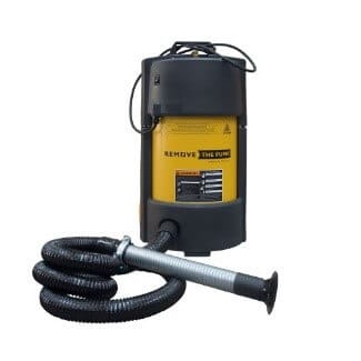 Le Portable High Vacuum (PHV) est un extracteur de fumées de soudage léger, robuste et portable.