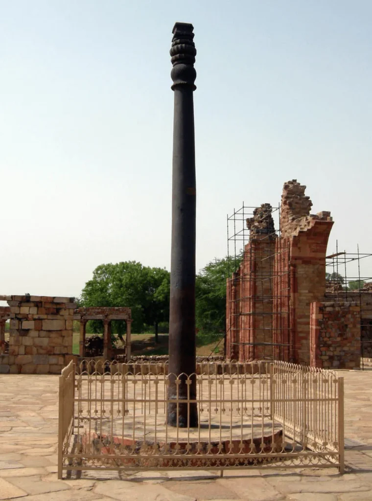 Iron Pillar of Delhi, image taken by: Mark A. Wilson