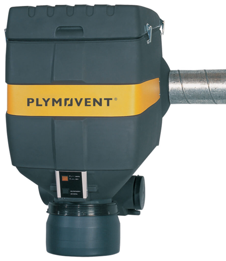 Sistema fijo de extracción de humos Plymovent.