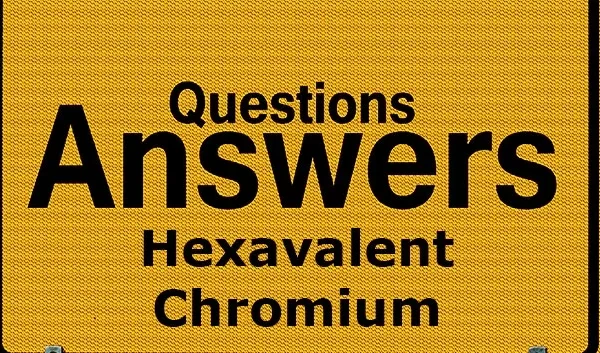 Banner to show Question and Answer for Hexalavent Chromium.
