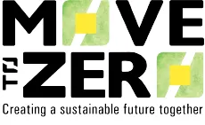 Text reads "Move to Net Zero": indicating Plymovent's initiatives towards reducing its carbon footprints.